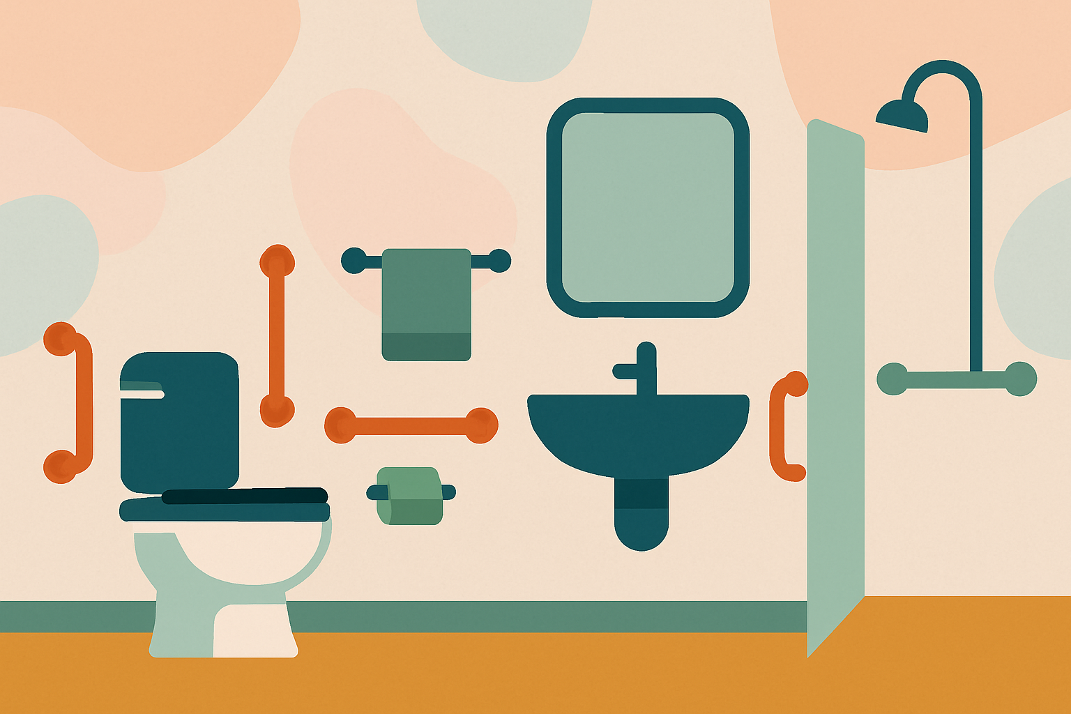 Cover image for Color contrast tips for safer bathrooms