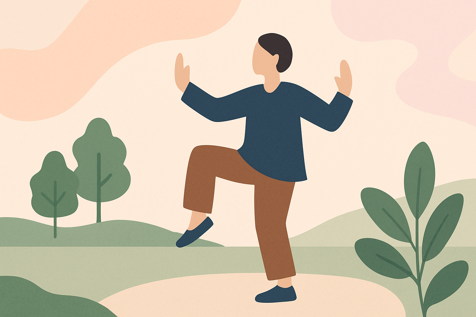 Cover image for Gentle tai chi for balance and calm