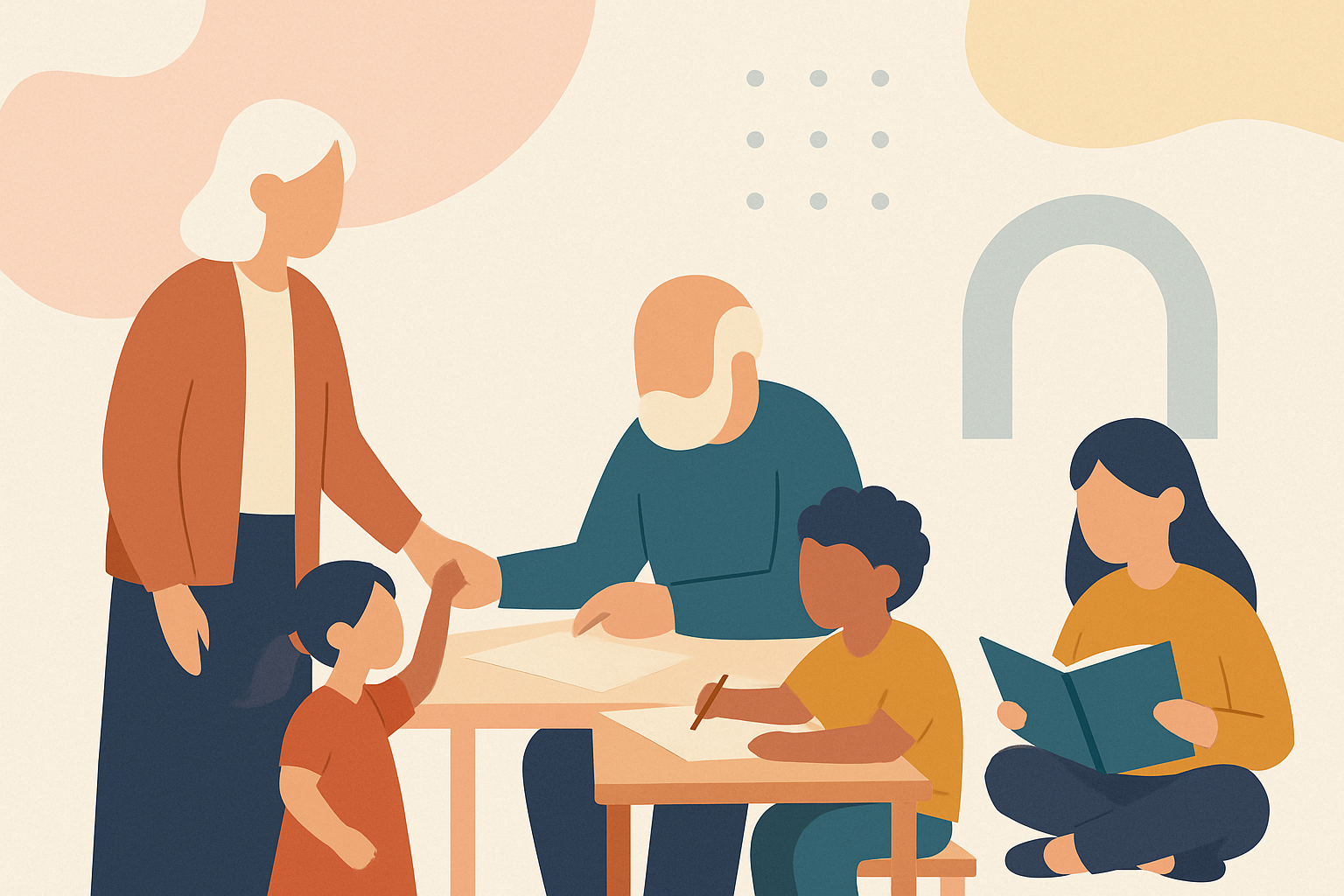 Cover image for Intergenerational programs that benefit seniors